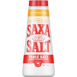 Saxa Table Salt 750g     